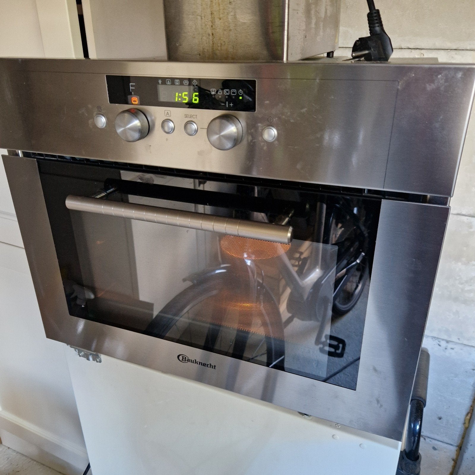 Bauknecht inbouw combimagnetron, Bauknecht, Gebruikt, Ophalen of Verzenden, Combi-oven