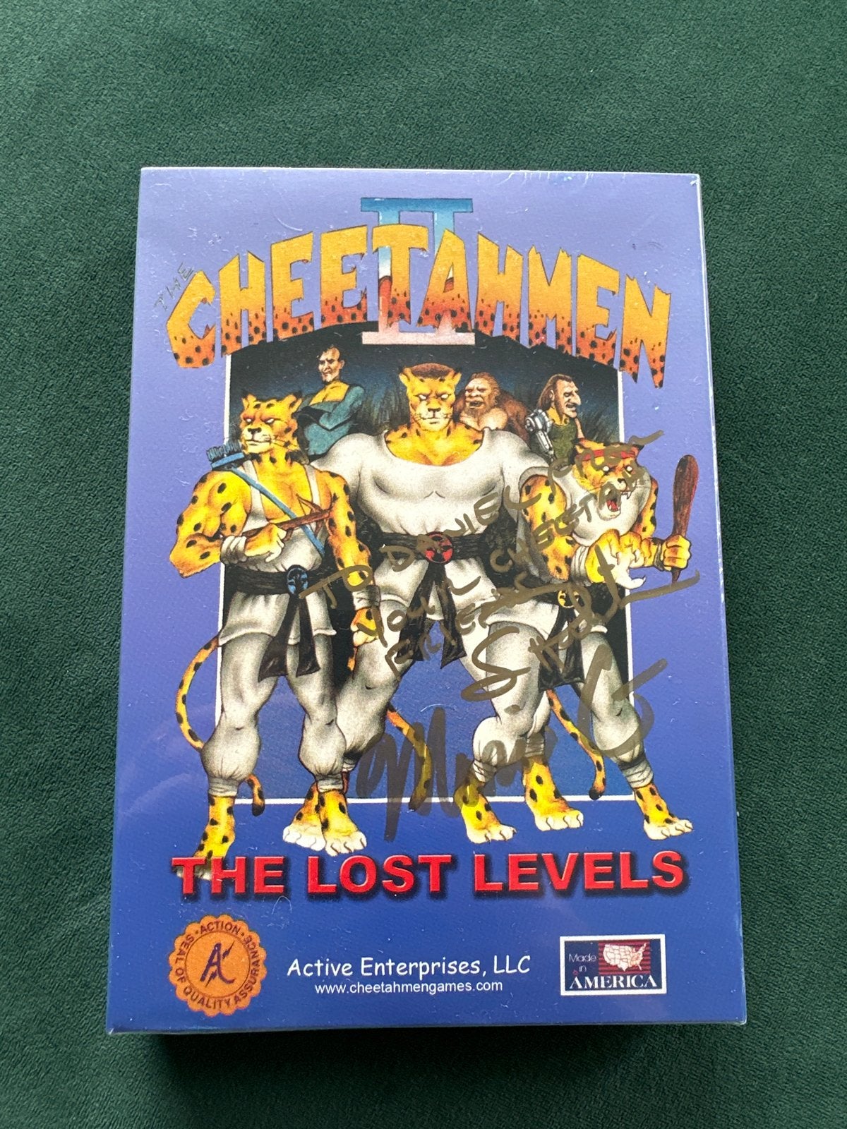 Cheetahmen 2 The Lost Levels NES Reproductie Gesigneerd, Spelcomputers en Games, Games | Nintendo NES, 1 speler, Nieuw, Ophalen of Verzenden
