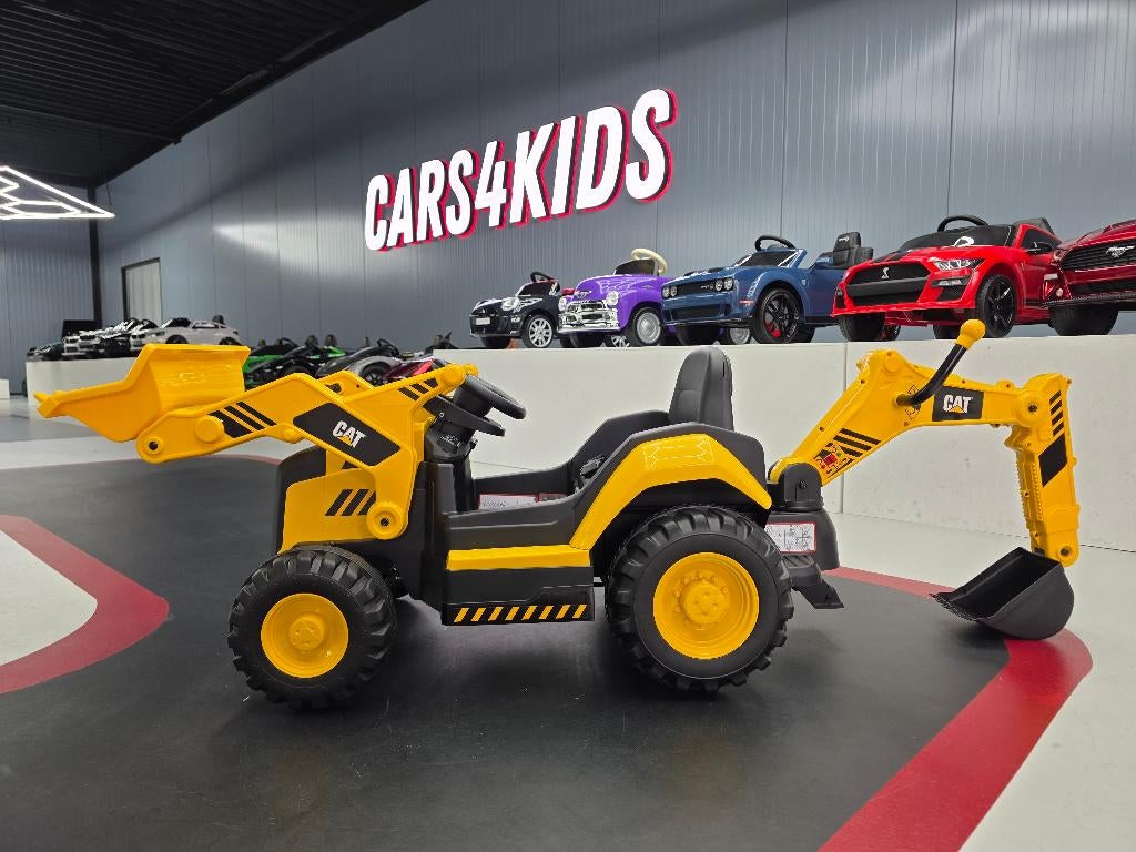 Kindertractor Caterpillar laad/graaf combinatie - soft start, Ophalen of Verzenden, Nieuw, Afstandsbediening