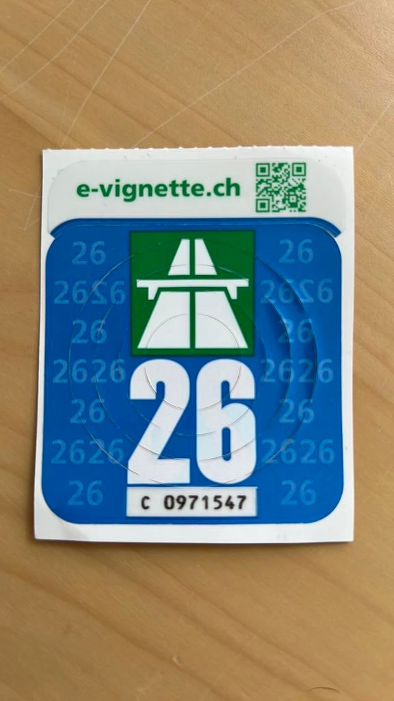 Vignet Zwitserland, Tickets en Kaartjes, Autovignetten, Drie personen of meer