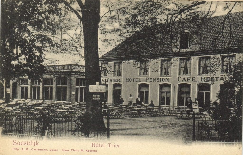 Soestdijk. - Hotel Trier - vooraanzicht - ongelopen, Verzenden, Voor 1920, Ongelopen, Utrecht
