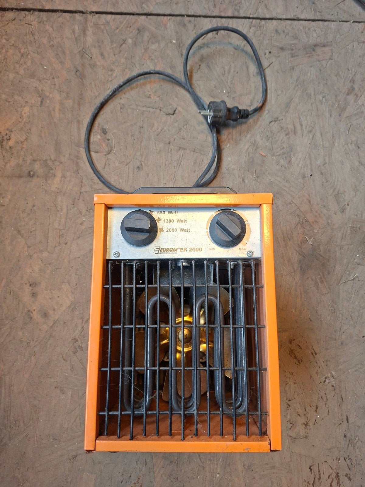 Eurom EK 2000 elektrische kachel - 2000 Watt, Ophalen of Verzenden, Gebruikt, 800 watt of meer, Kachel