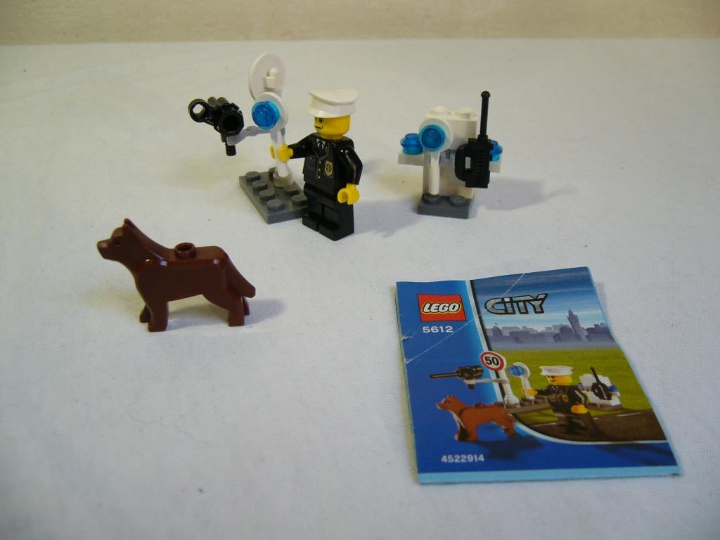 Lego City 5612 Police Officer, Ophalen of Verzenden, Complete set, City, Gebruikt