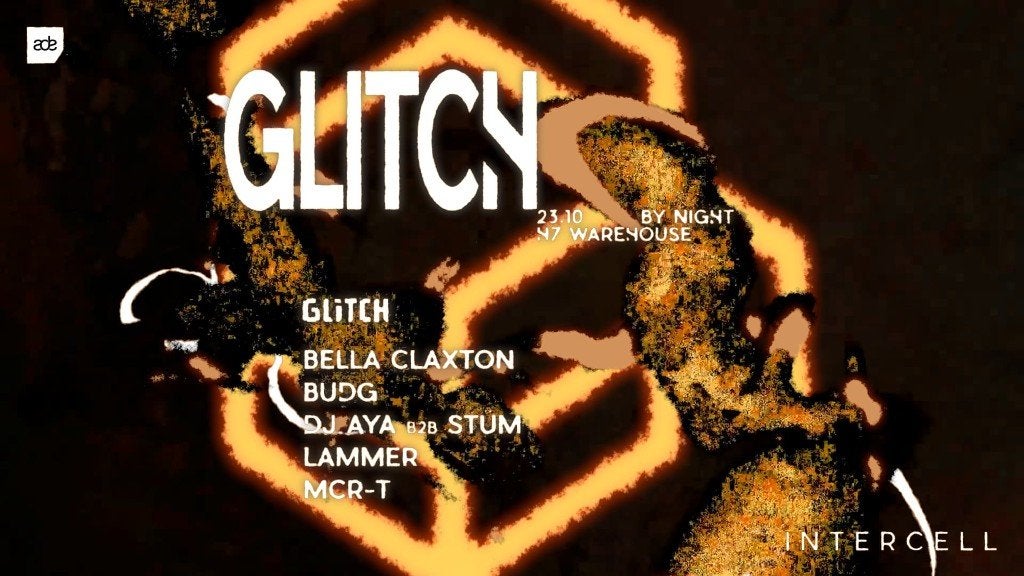 4x Glitch ADE Intercell 23 oktober te koop, Drie personen of meer