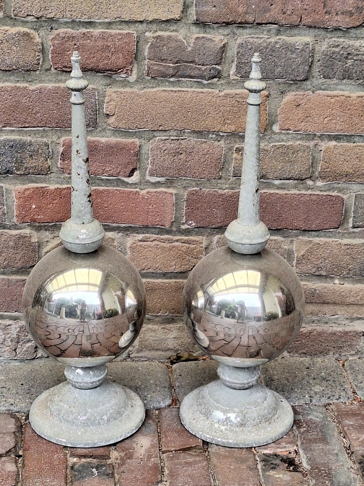 2 brocante decoratie stukken, Ophalen of Verzenden