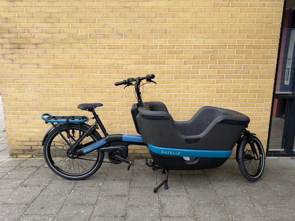 Nieuwe Gazelle Makki Load  545 wh accu, Fietsen en Brommers, Fietsen | Bakfietsen, Info@gazelle.nl, Schijfrem, Gazelle, Ophalen