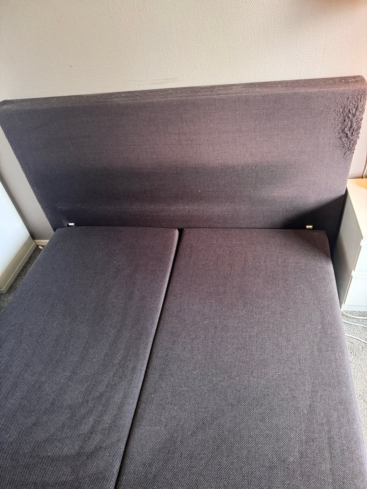 Boxspring 140x200 cm -, Ophalen, Gebruikt, Tweepersoons, 140 cm