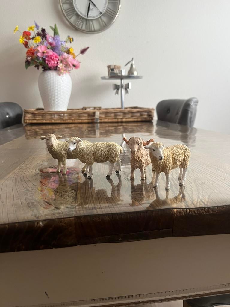 Schleich schapen set, Ophalen of Verzenden, Zo goed als nieuw