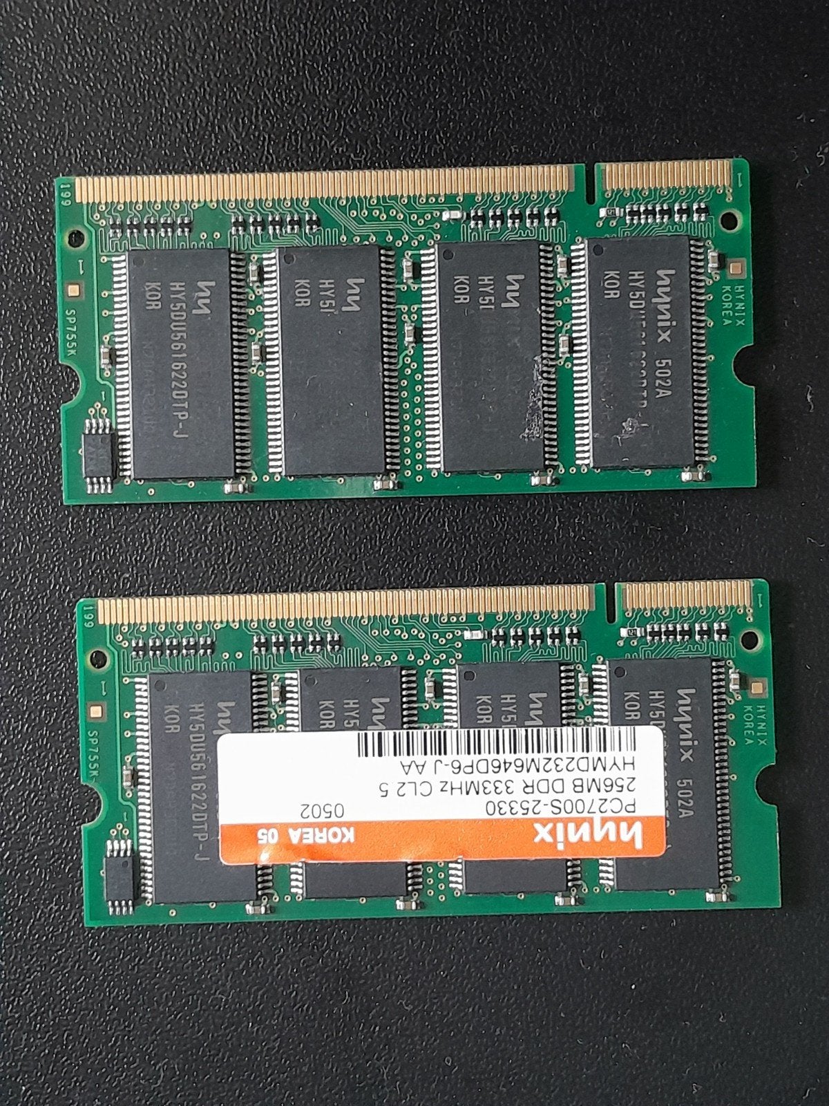 2x 256MB DDR RAM Geheugenmodules - Zo goed als nieuw, Computers en Software, RAM geheugen, Ophalen, 1 GB of minder, Desktop, DDR