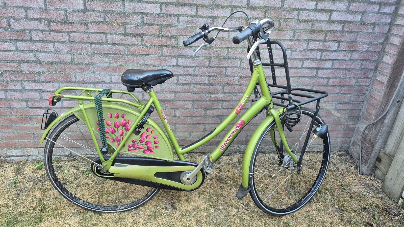 Sparta Transportfiets - Groen - Gebruikt, 53 tot 56 cm, Ophalen, Gebruikt, Sparta