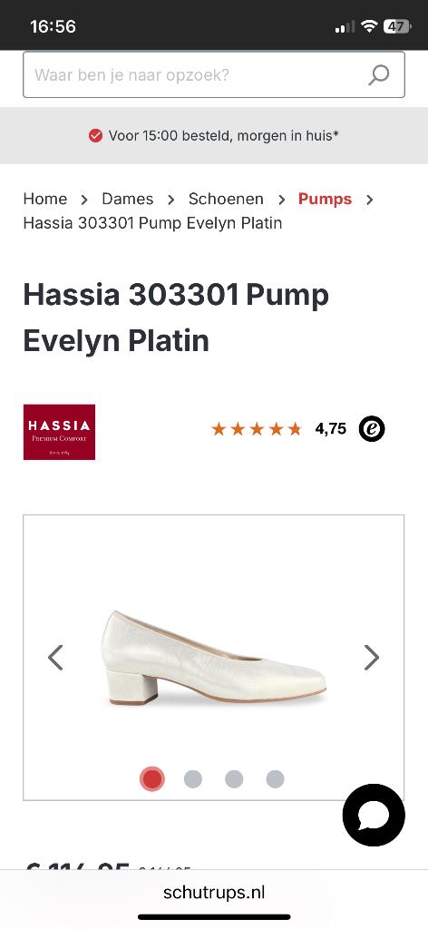 Dames pump, Hassia, Pumps, Overige kleuren, Nieuw