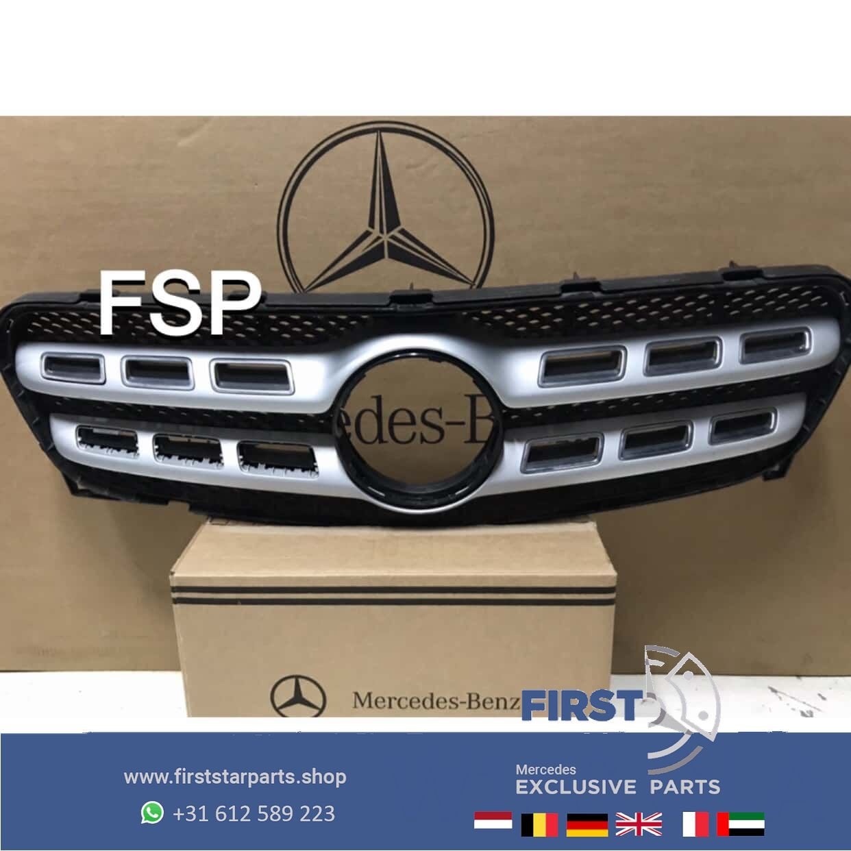 X156 W156 GLA FACELIFT GRIL ORIGINEEL 2013-2020 AMG LINE, Gebruikt, -, Ophalen of Verzenden, -