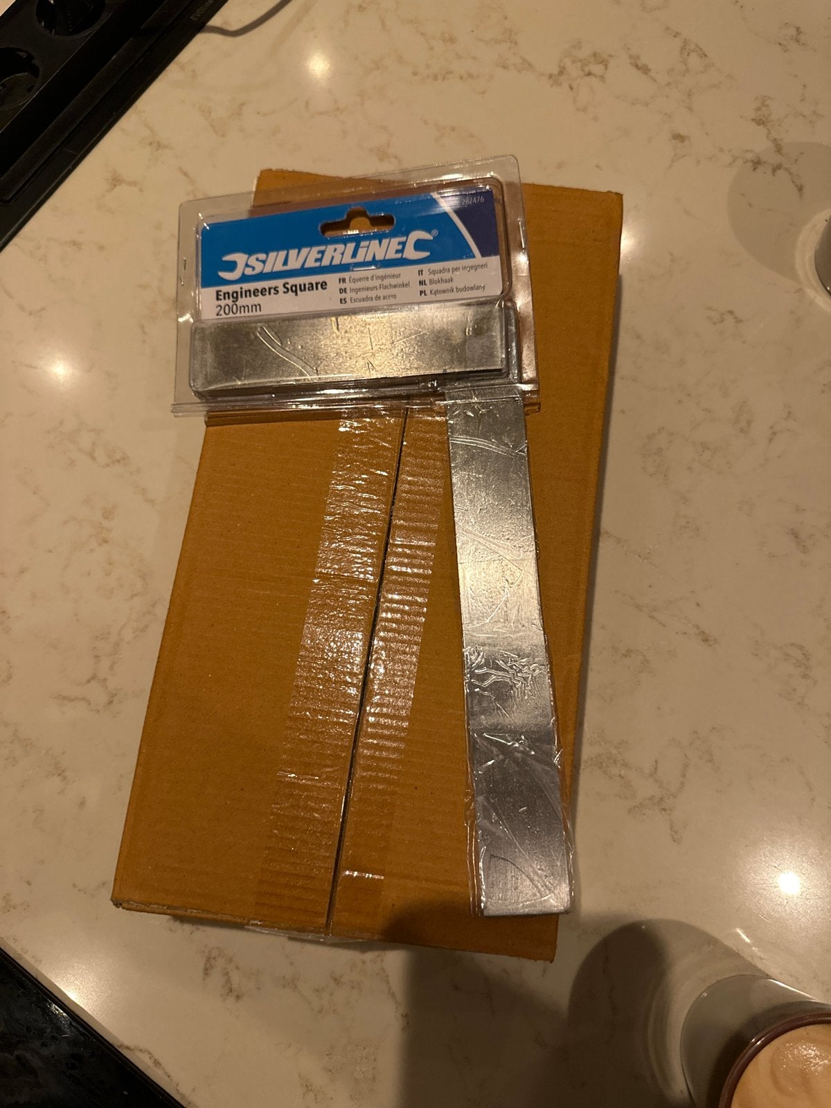 Silverline Blokhaken / winkelhaak 200mm - Nieuw, Ophalen of Verzenden, Nieuw, Overige typen, Overige merken