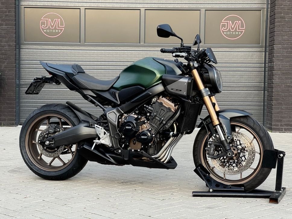 Honda CB 650 R ABS TC *MATT GREEN* 1e eigenaar cb650 bj.2024, Motoren, HONDA, 4 cilinders, Bedrijf, Onbekend