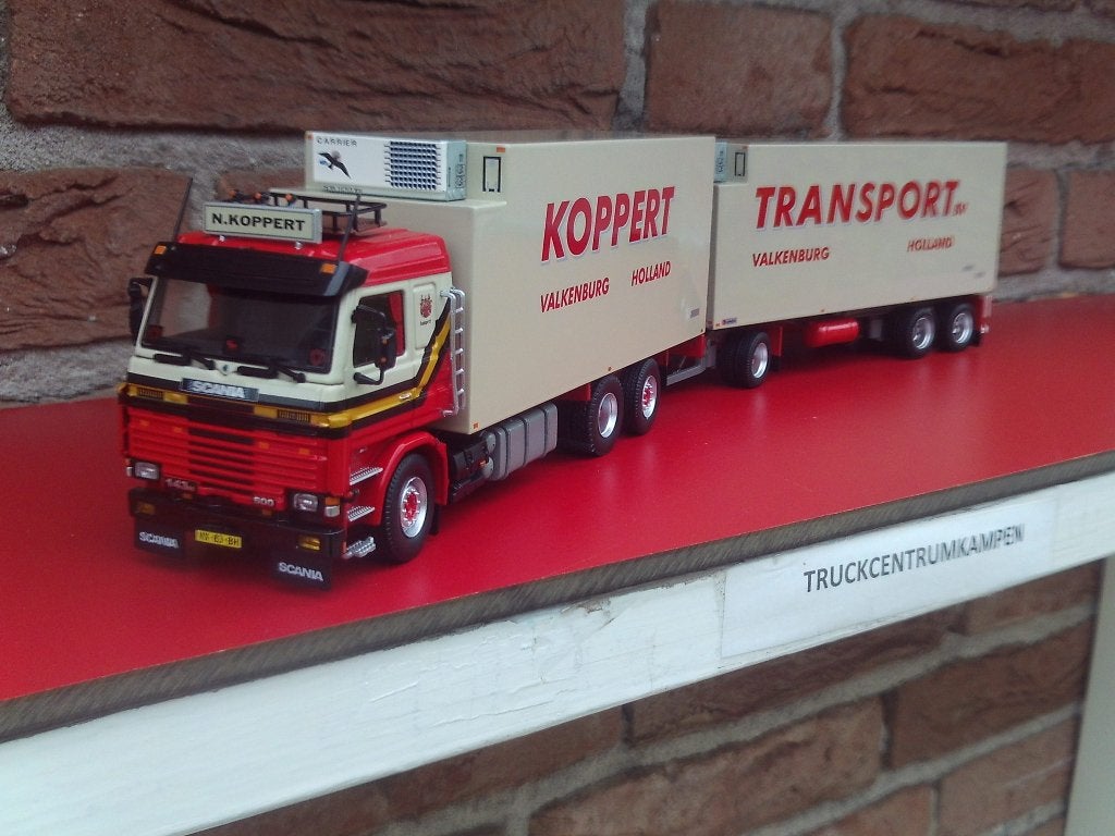 Tekno   Scania   143   Topline   van   Koppert., Ophalen of Verzenden, Nieuw, Bus of Vrachtwagen, Tekno
