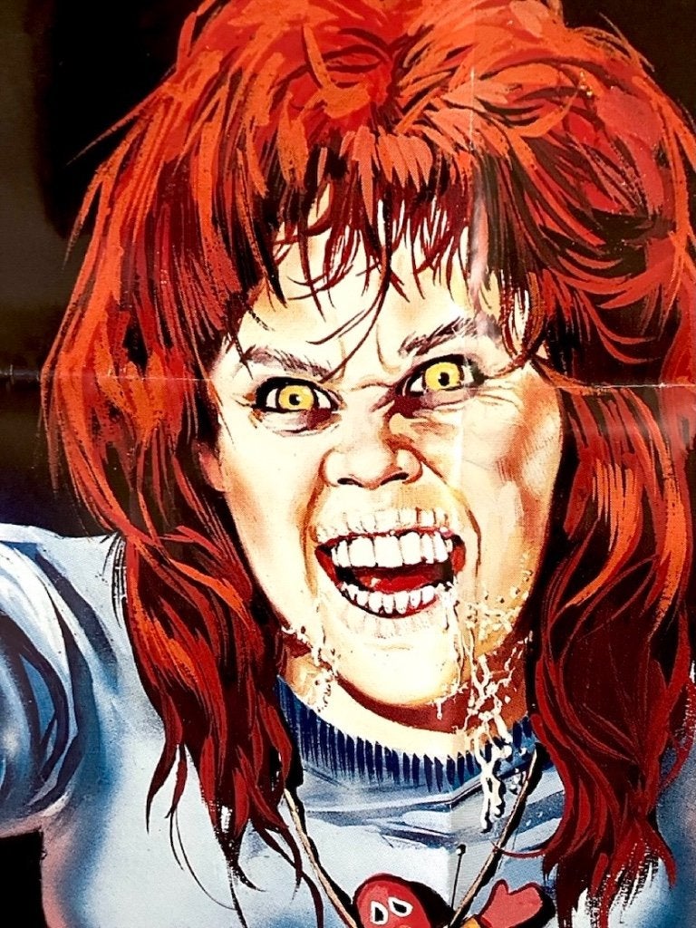 Repossessed (1990) - Originele filmposter, Verzamelen, Posters, Verzenden, Gebruikt, A1 t/m A3, Film en Tv