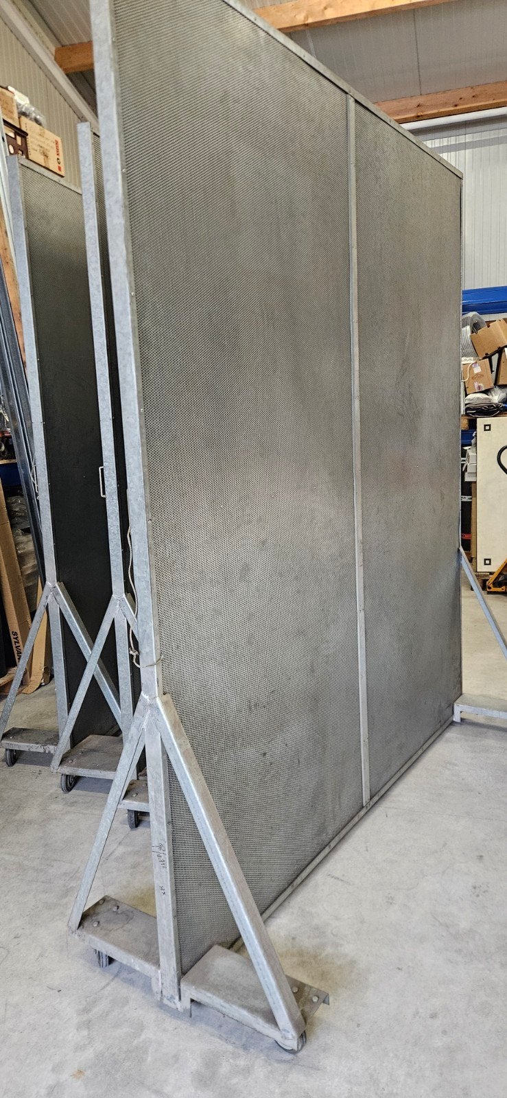 Las wanden 4 stuks professioneel 2.55m hoog , 2.21m breed 4x, Ophalen, Nieuw, 250 ampère of meer, Co2