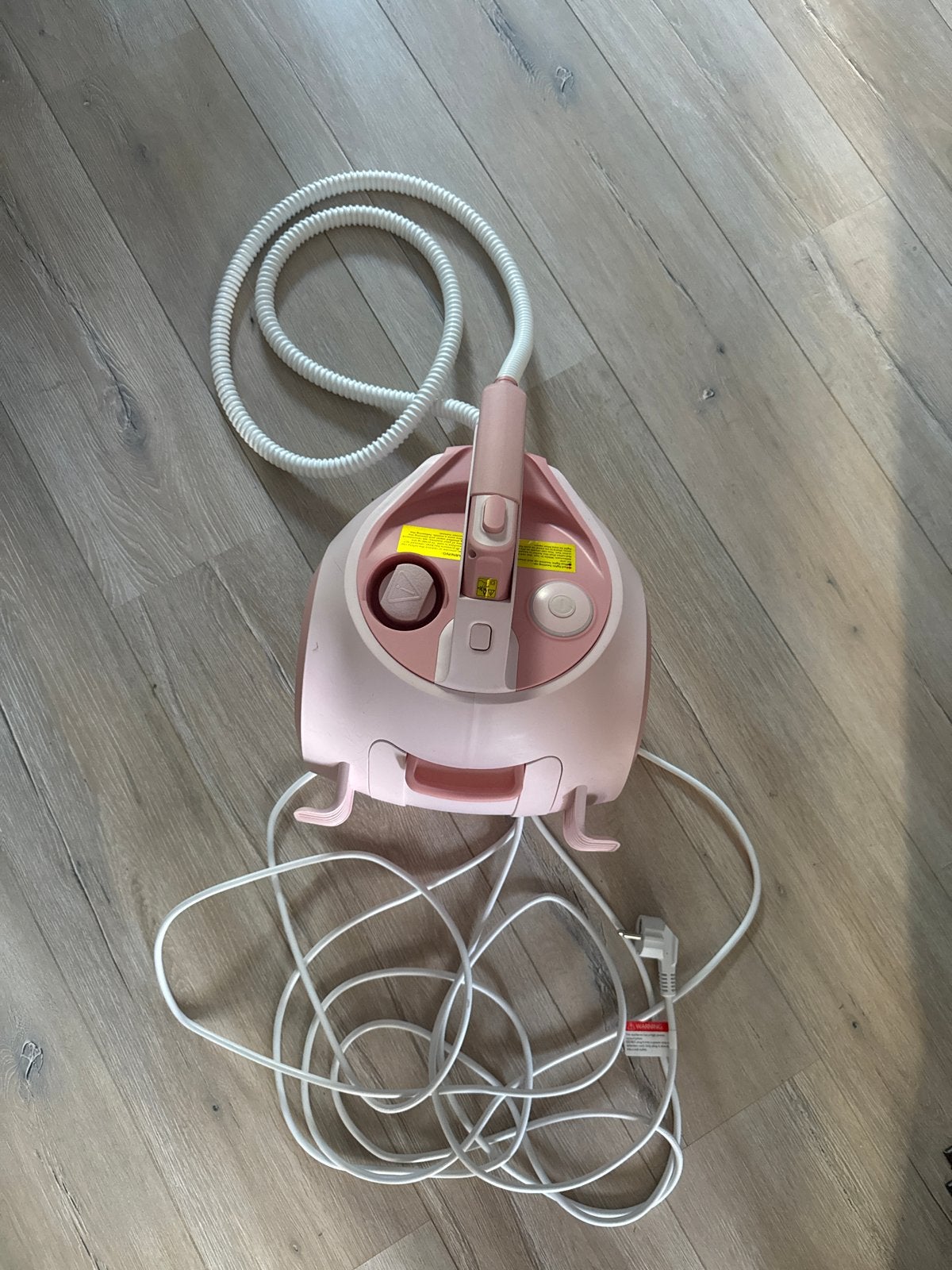 Limited edition Roze Stoomreiniger TS2 techweise, Ophalen, Zo goed als nieuw, Stoomreiniger