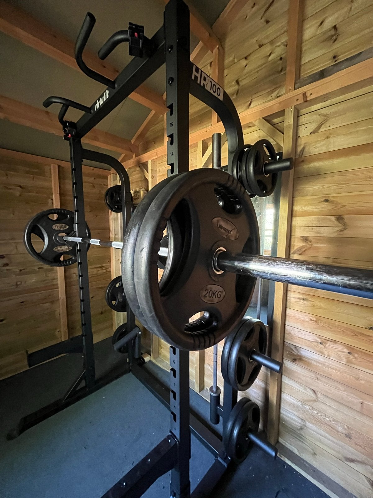 VirtuFit HR100 Power Rack met pullup bar, Sport en Fitness, Ophalen, Zo goed als nieuw, Benen, Overige typen