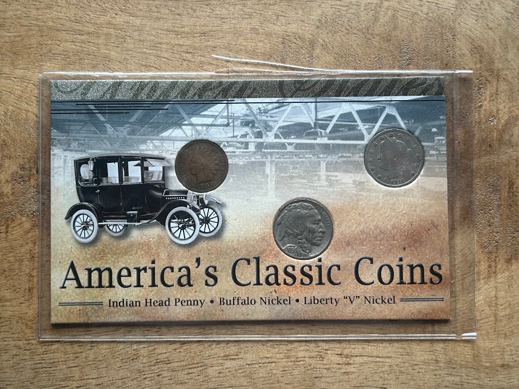 Amerikaanse Klassieke Munten Set - Indian Head Penny, Ophalen of Verzenden, Noord-Amerika