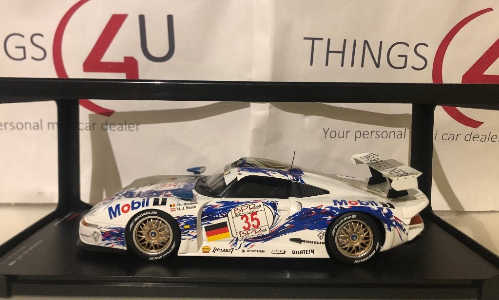 WERK83 1:18 Porsche 911 GT1 #35 winnaar 4h Spa 1996 Boutsen, Ophalen of Verzenden, Nieuw, Auto, Overige merken