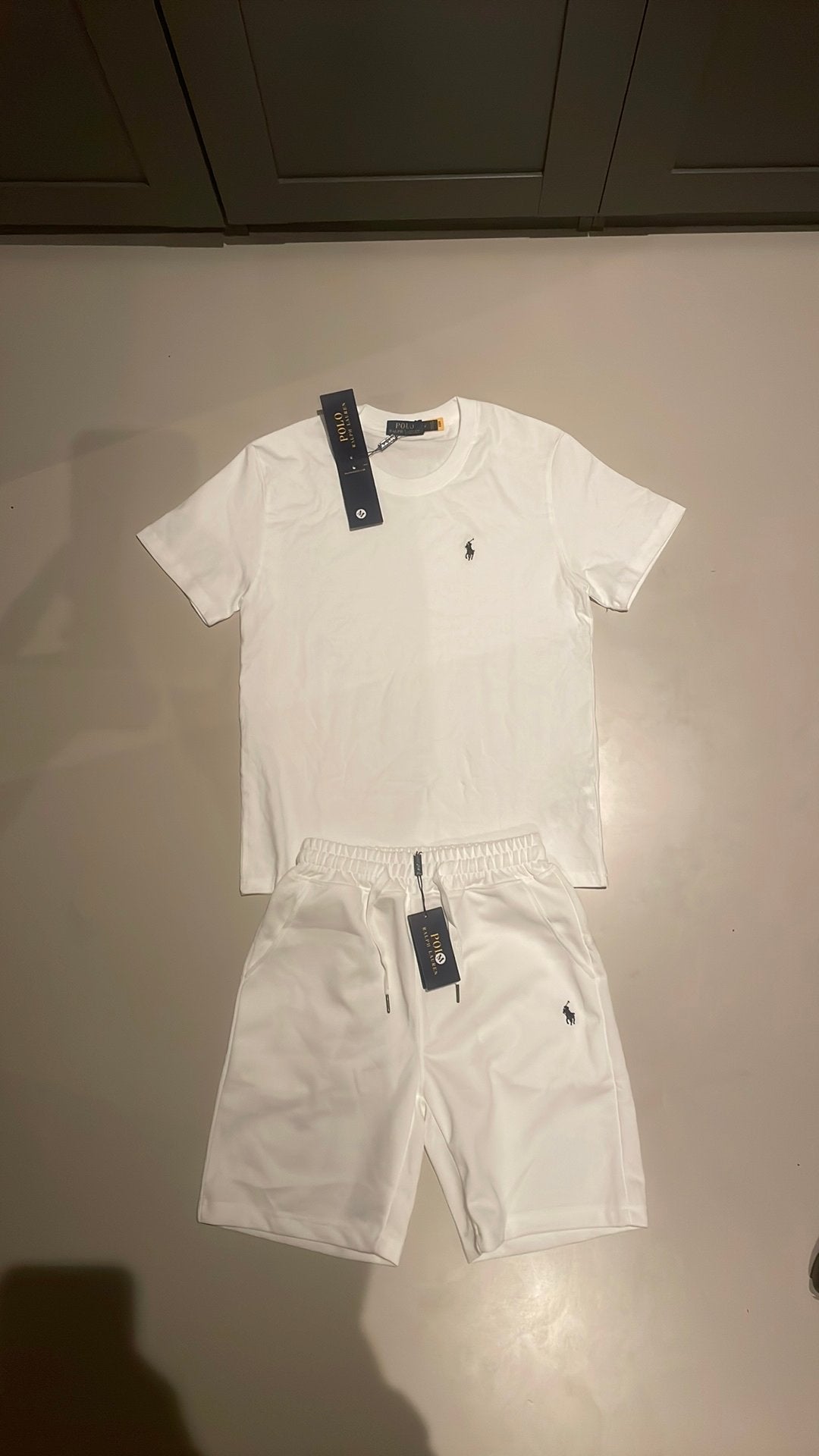 Ralph lauren korte set, Verzenden, Nieuw, Maat 48/50 (M)