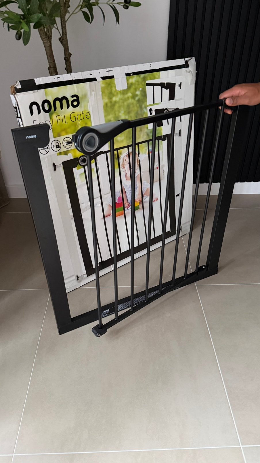 Noma traphek, Kinderen en Baby's, Traphekjes, Ophalen, Nieuw, Klemhekje, Hout