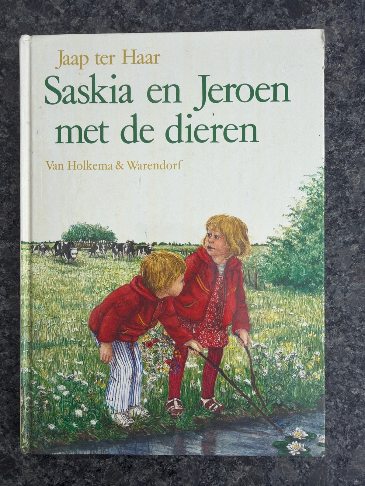 Saskia en Jeroen met de dieren - Jaap ter Haar, Ophalen of Verzenden, Gelezen, Fictie algemeen