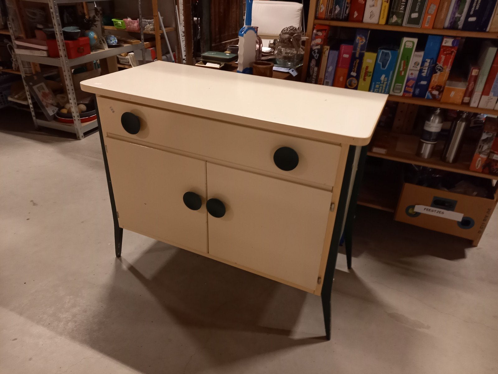Vintage Commode, Ophalen, Gebruikt, 50 tot 70 cm, 100 cm of meer