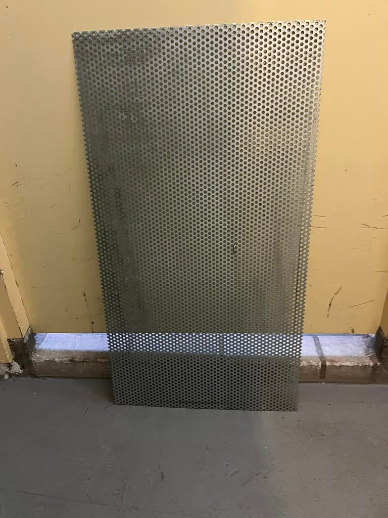 Deksel gerbilarium geperforeerde aluminium plaat 75  40 cm, Ophalen, Zo goed als nieuw, Kooi, Minder dan 60 cm