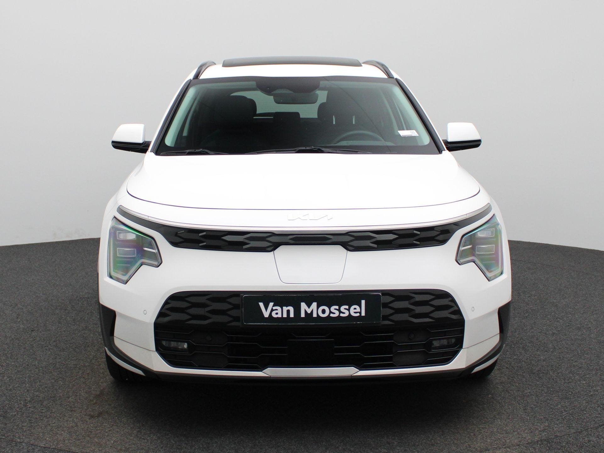 Kia Niro EV DynamicPlusLine 64.8 kWh 204PK | Schuif-/Kanteld, Auto's, Gebruikt, 750 kg, 1657 kg, Wit