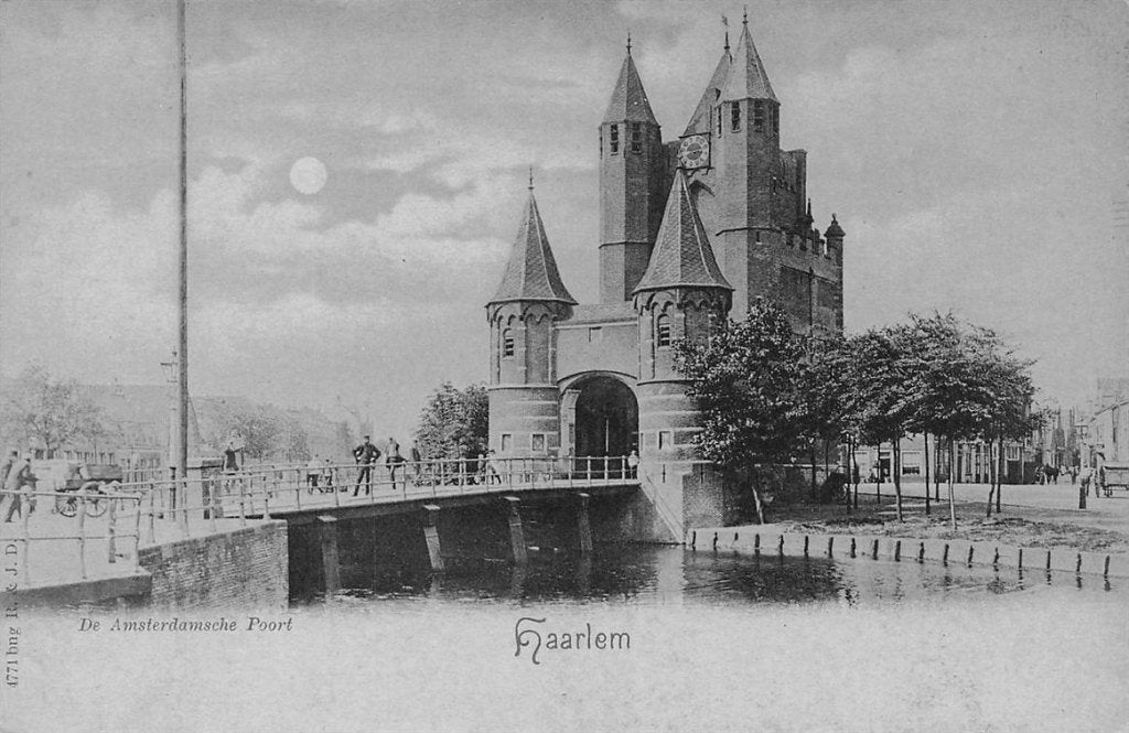 702-245-053 De Amsterdamsche Poort Haarlem, Verzenden, Voor 1920, Noord-Holland