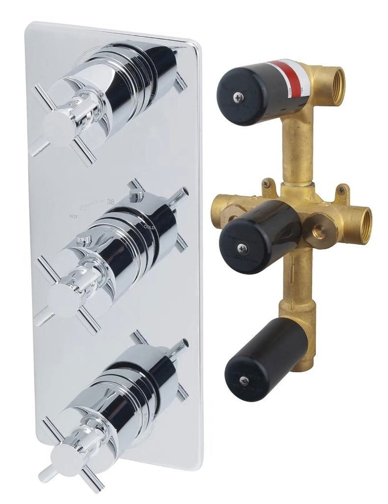 Inbouwthermostaat nieuw van Wiesbaden Grohe twv 369e, Doe-het-zelf en Verbouw, Sanitair, Ophalen of Verzenden, Nieuw, Kraan