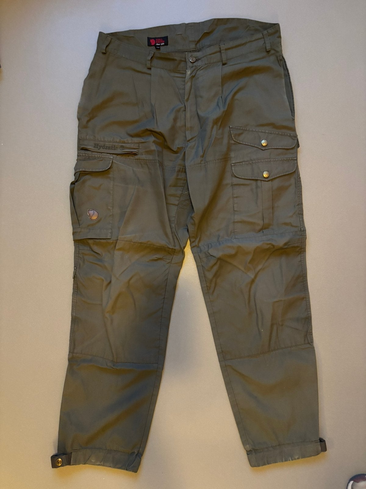 Fjällräven trekkingbroek heren (maat 52/L), Ophalen of Verzenden, Zo goed als nieuw, Maat 52/54 (L), Groen