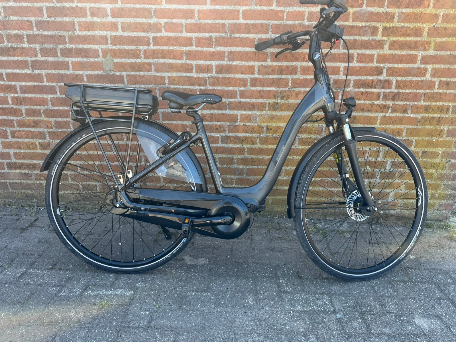 Giant Hybrid maat S  46’ middenmotor gaint 1425km erg mooi, Fietsen en Brommers, Elektrische fietsen, Minder dan 47 cm, Ophalen