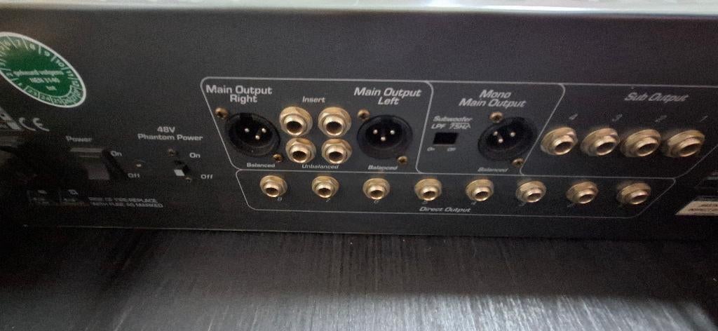 Samson S83 mengpaneel / versterker, Muziek en Instrumenten, Ophalen, Gebruikt, 5 tot 10 kanalen, Microfooningang