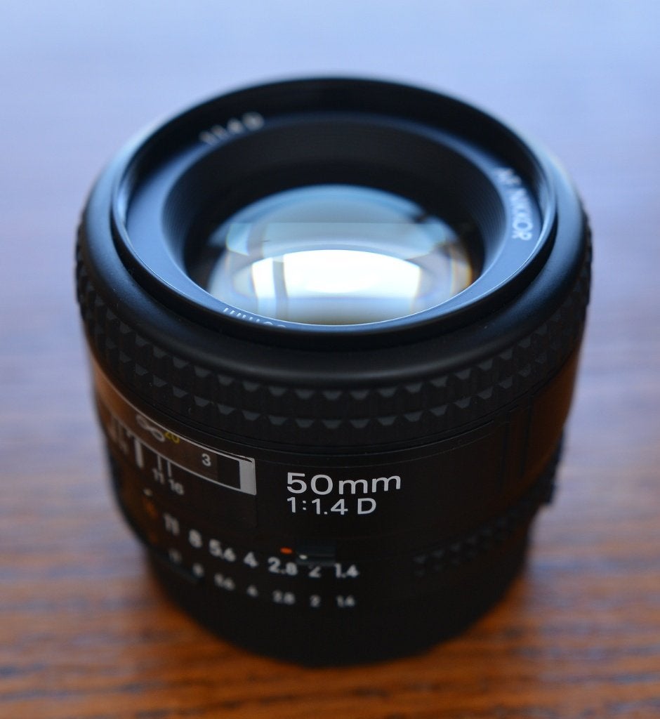 Nikon AF Nikkor 50mm f/1.4D – Zeer nette staat + Doos, Audio, Tv en Foto, Fotografie | Lenzen en Objectieven, Zo goed als nieuw