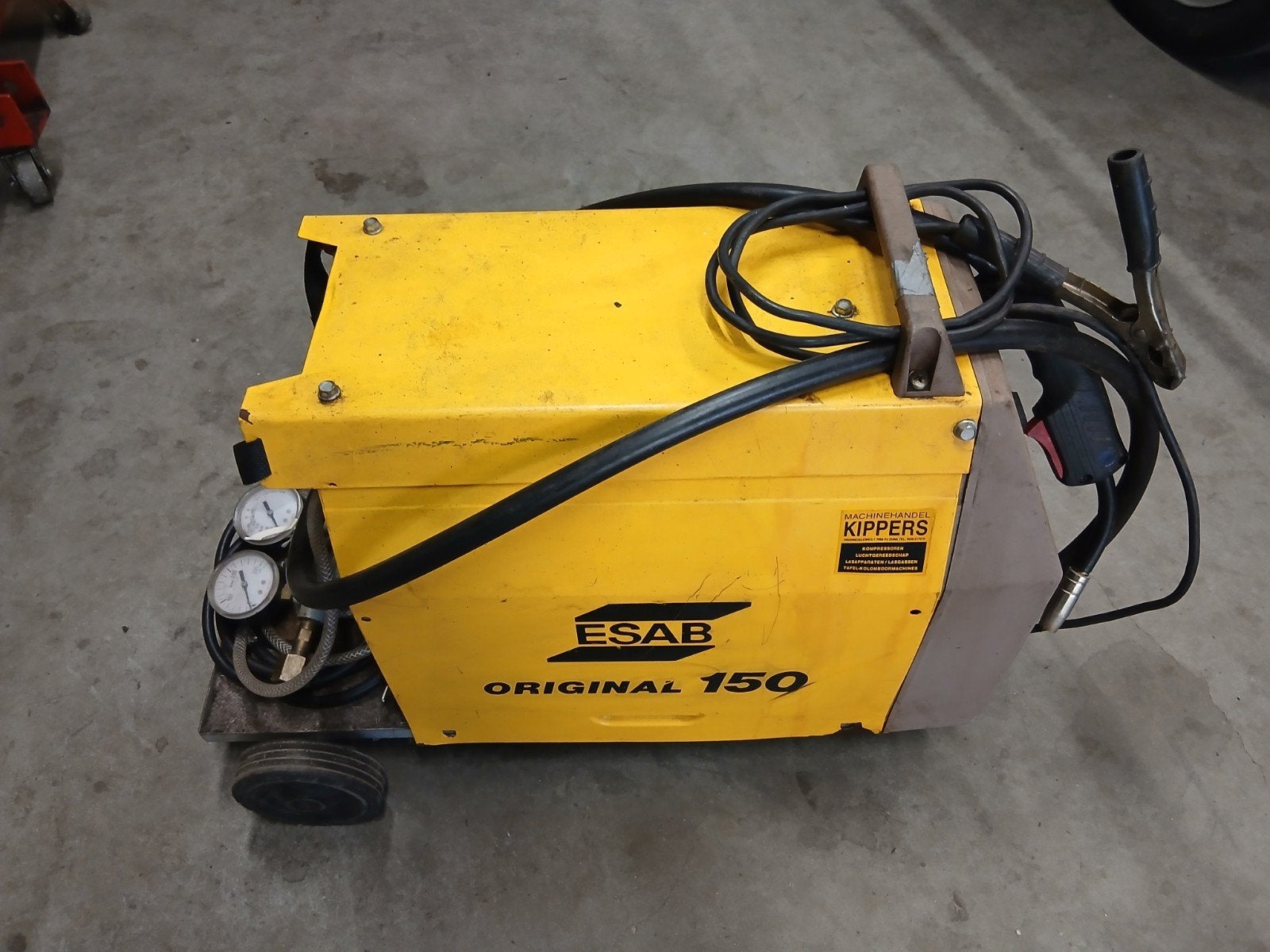 ESAB original 150, Ophalen, Elektroden