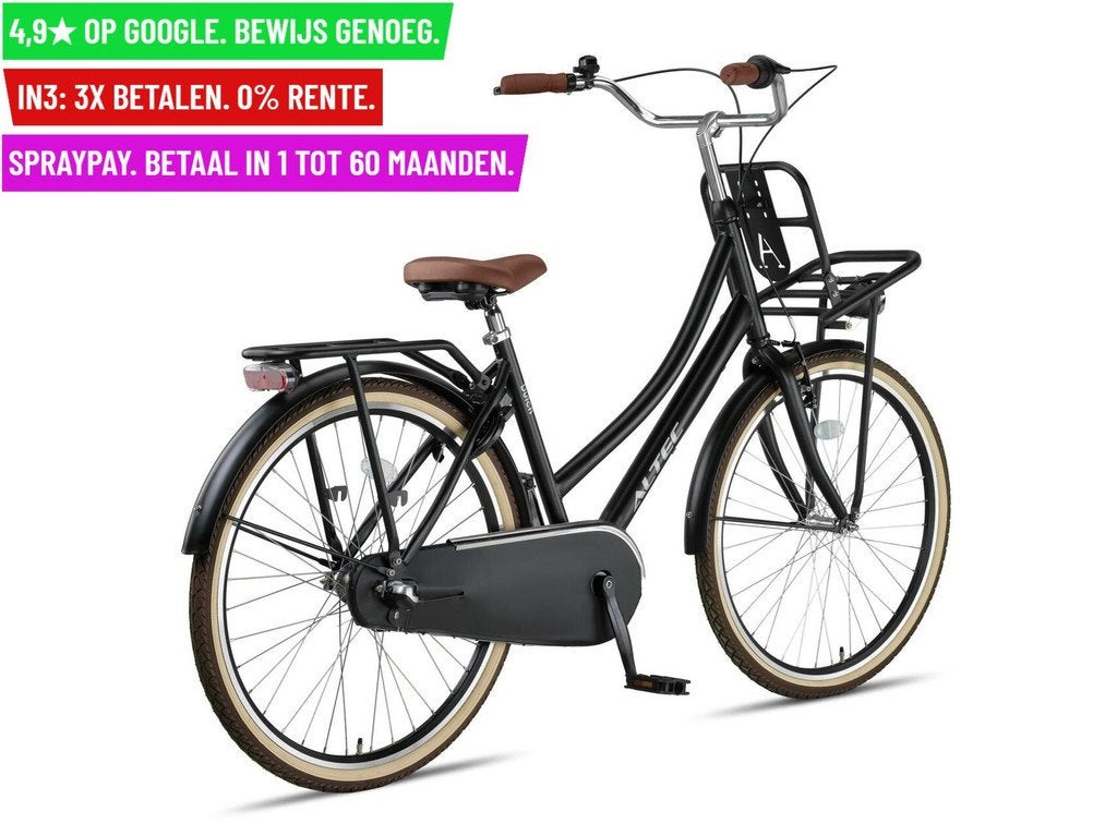 +Altec Dutch 24"/42cm/Zwart-mat/24240- Garantie/Levering, Fietsen en Brommers, Fietsen | Dames | Damesfietsen, Overige merken