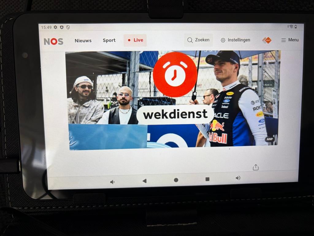 NHA Tablet met toetsenbord en oortjes - Zo goed als nieuw, Usb-aansluiting, Ophalen of Verzenden, Zo goed als nieuw, Wi-Fi