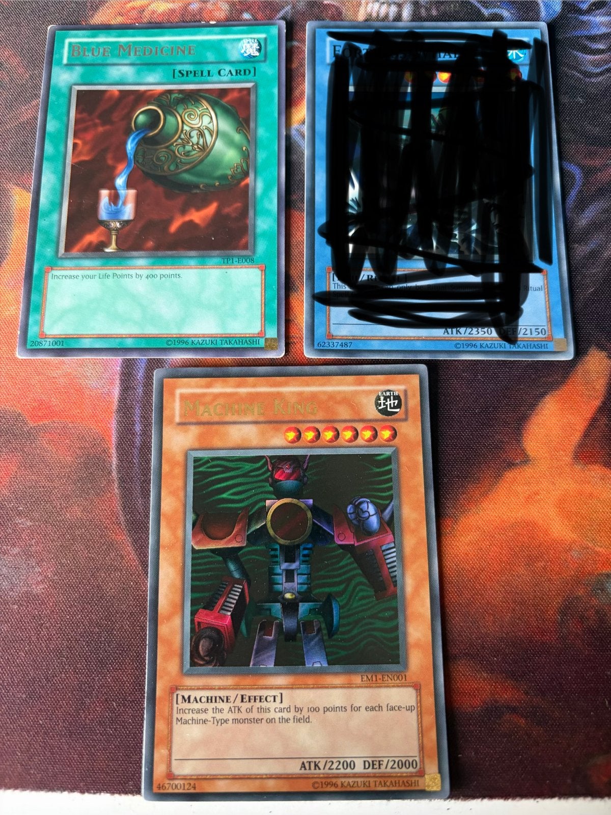 Yugioh kaarten - bp02 bp03 fet em1 tp7 ue02 pgld, Ophalen of Verzenden, Zo goed als nieuw, Meerdere kaarten