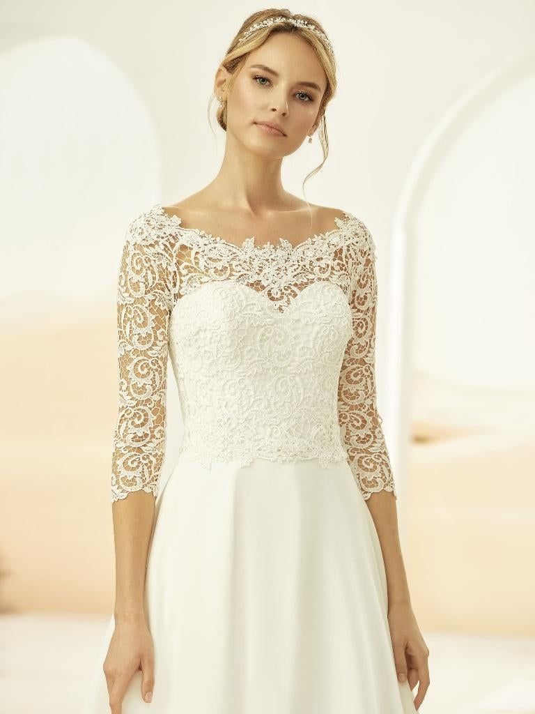 Nieuw, top, Bianco Evento, E330, ivoor, S t/m 2 XL, Kleding | Dames, Trouwkleding en Trouwaccessoires, Bianco Evento, Ophalen