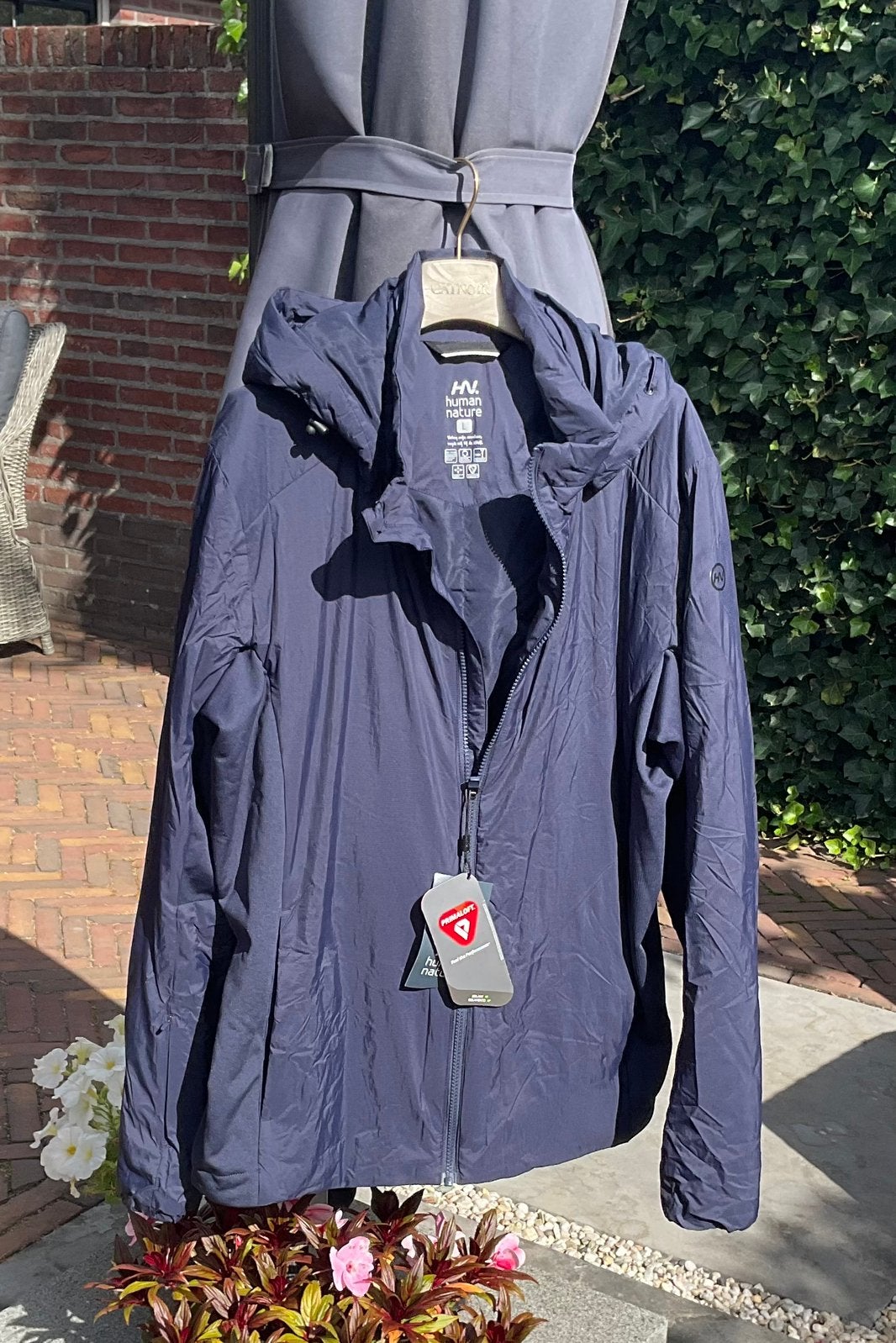 Nieuwe ANWB jas met kaartje - Maat L, Kleding | Heren, Jassen | Zomer, Ophalen, Nieuw, Maat 52/54 (L), Blauw