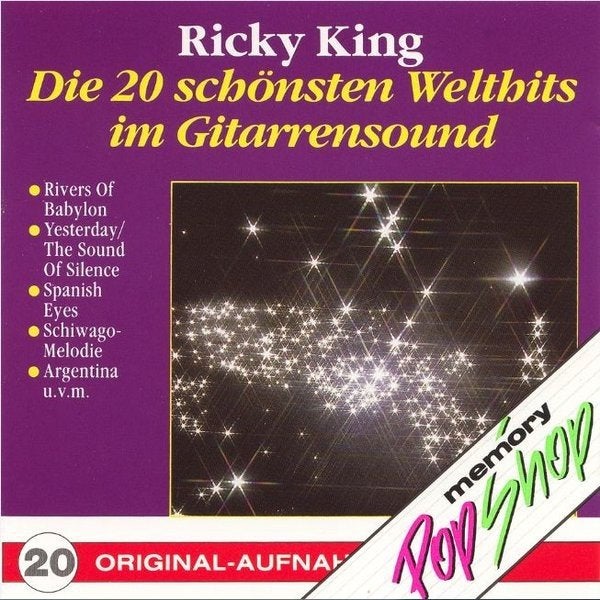 Ricky King – Die 20 Schönsten Welthits Im Gitarrensound, Verzenden, Zo goed als nieuw
