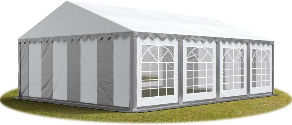 6x8m PVC Paviljoen Biertent Carport Partytent Stalen Frame, Opvouwbaar, Nieuw, Paviljoen, 8 meter of meer