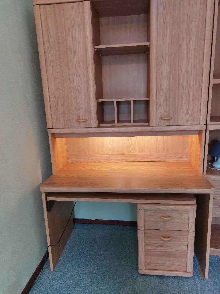 bureaukast, Huis en Inrichting, Ophalen, 120 cm, Scandinavisch, Zo goed als nieuw