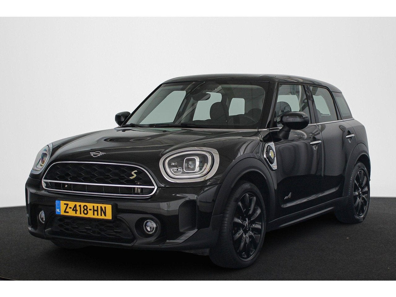 MINI Countryman 1.5 Cooper S E ALL4 Keyless Stoelverwarming, Auto's, Mini, Automaat, Gebruikt, Countryman, Zwart
