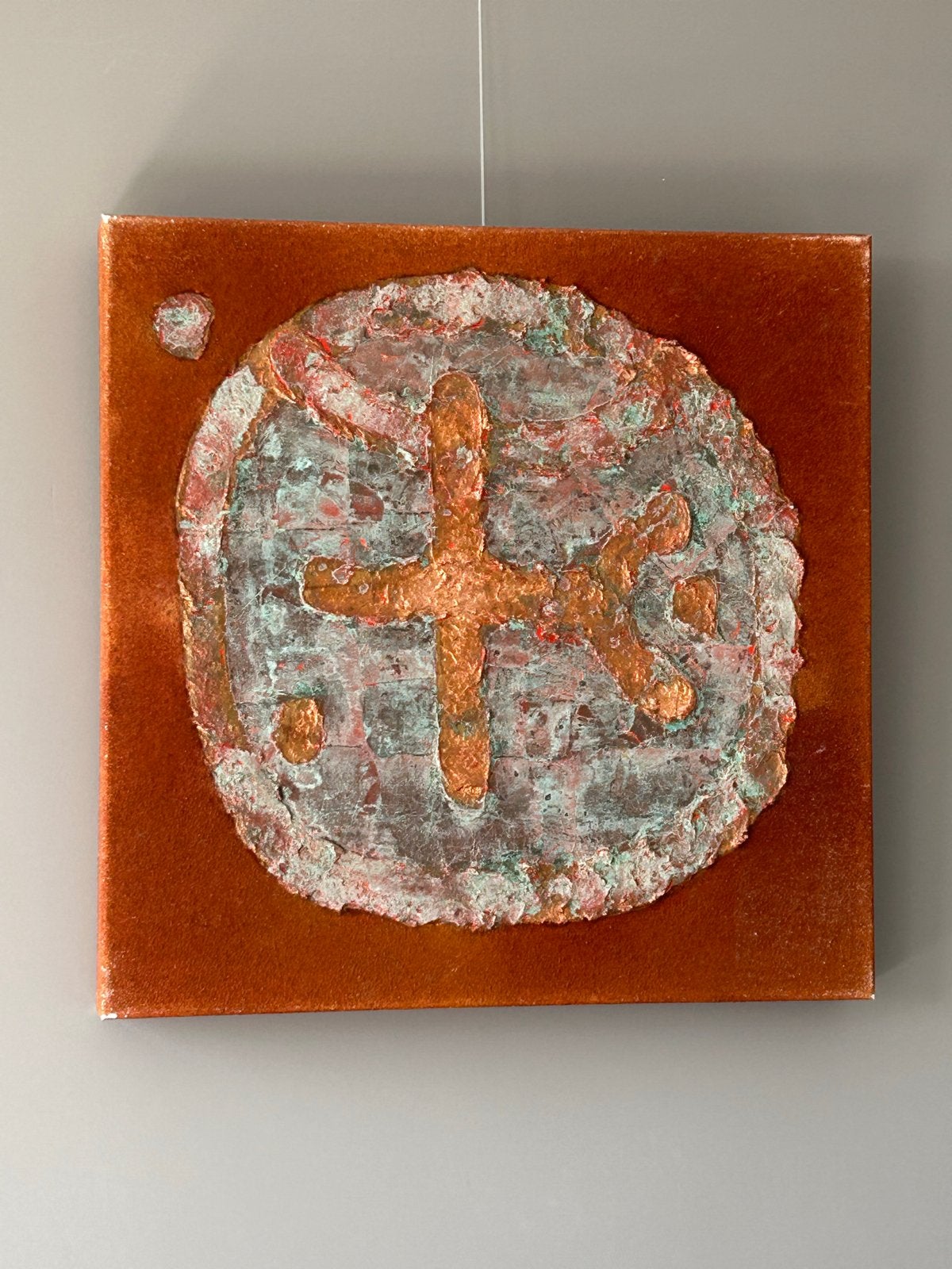 Drie schilderijen van Walter van Oel (1998), Ophalen, Abstract, Hout, Gesigneerd