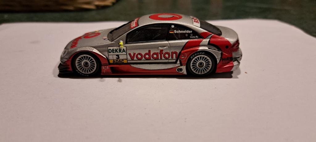 Mercedes clk v8 dtm 1:43, Ophalen of Verzenden, Auto, MiniChamps