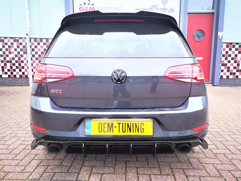 Diffuser extension geschikt voor Golf 7.5 GTI | TCR |17- 20|, Ophalen of Verzenden